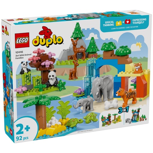 LEGO 10446 DUPLO  3in1 Wild Animal Families