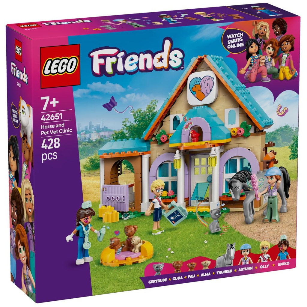 LEGO 42651 Friends Horse and Pet Vet Clinic