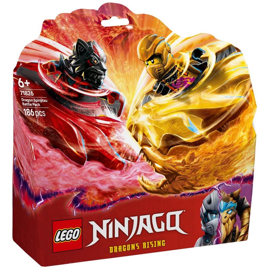 LEGO 71826 NINJAGO Dragon Spinjitzu Battle Pack