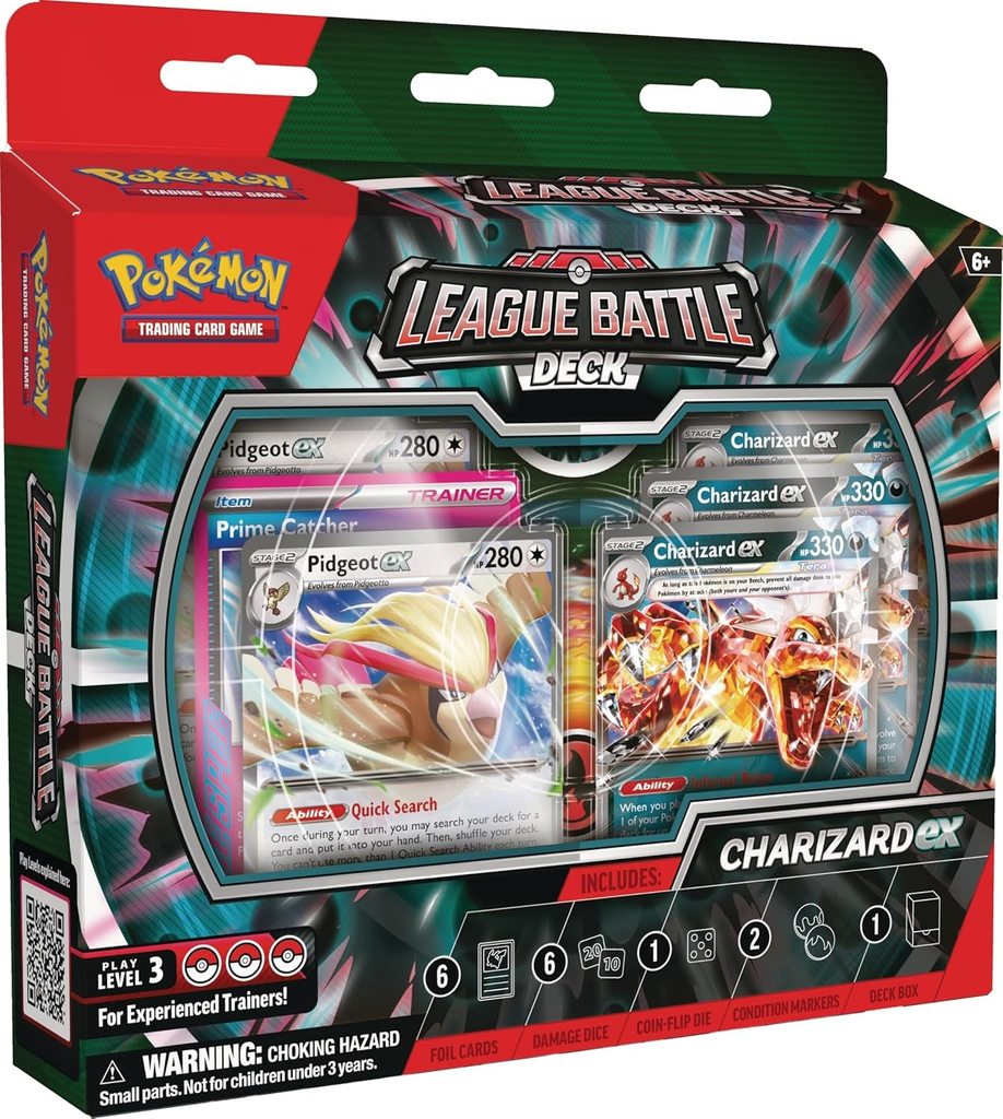 Pokemon TCG Charizard Ex League Battle Deck