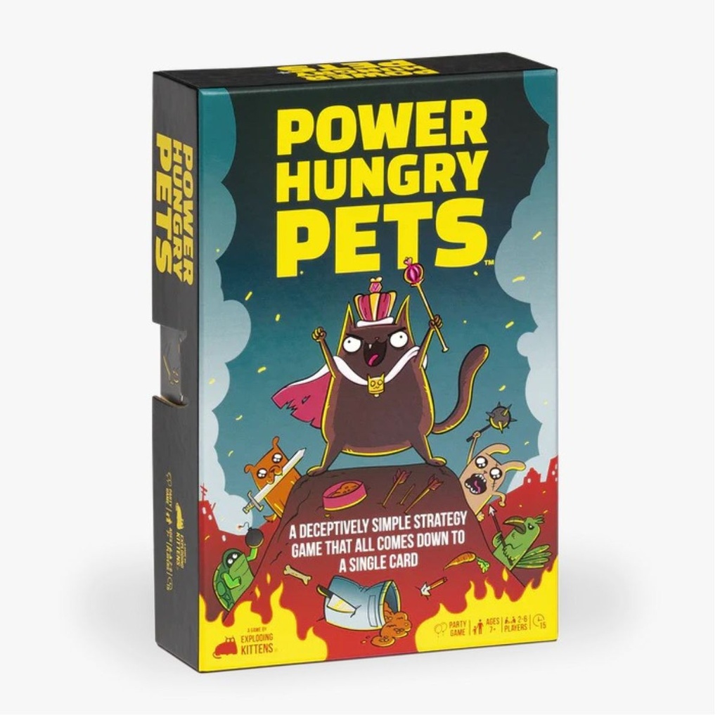 Power Hungry Pets Card Game