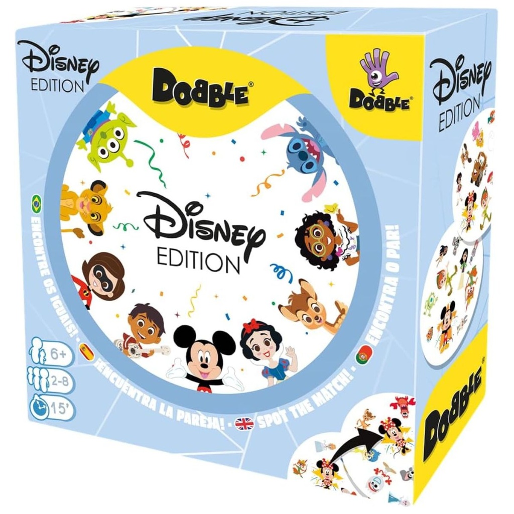 Spot it Dobble Disney Edition