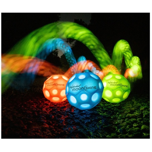 Waboba Moonshine Light Up Moon Ball (Blue)