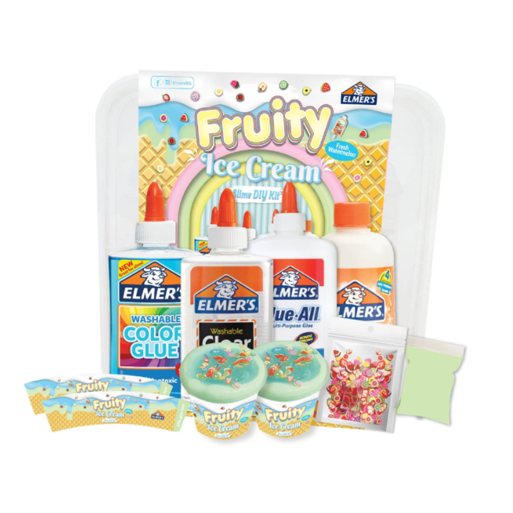 Elmers Fruity Ice Cream-Fresh Watermelon DIY Kit