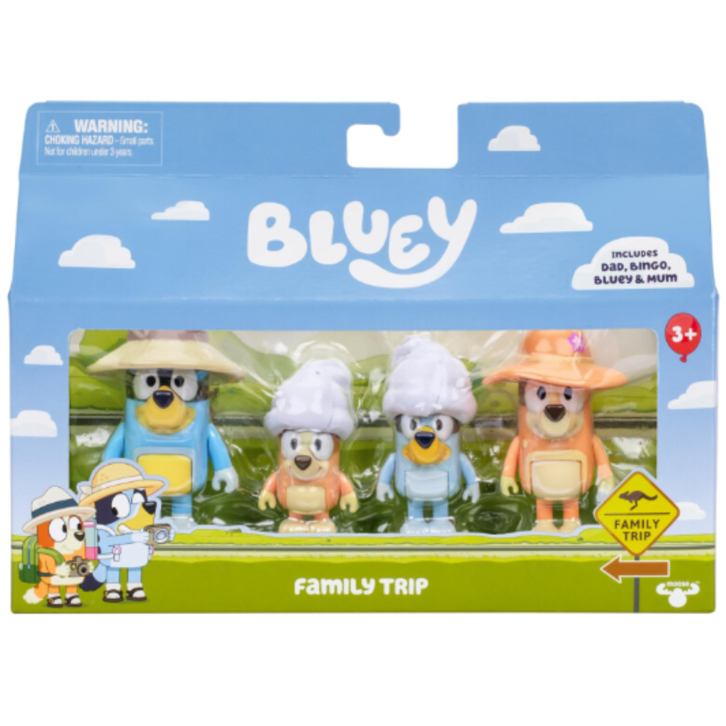 Bluey Holiday Family Trip Pack