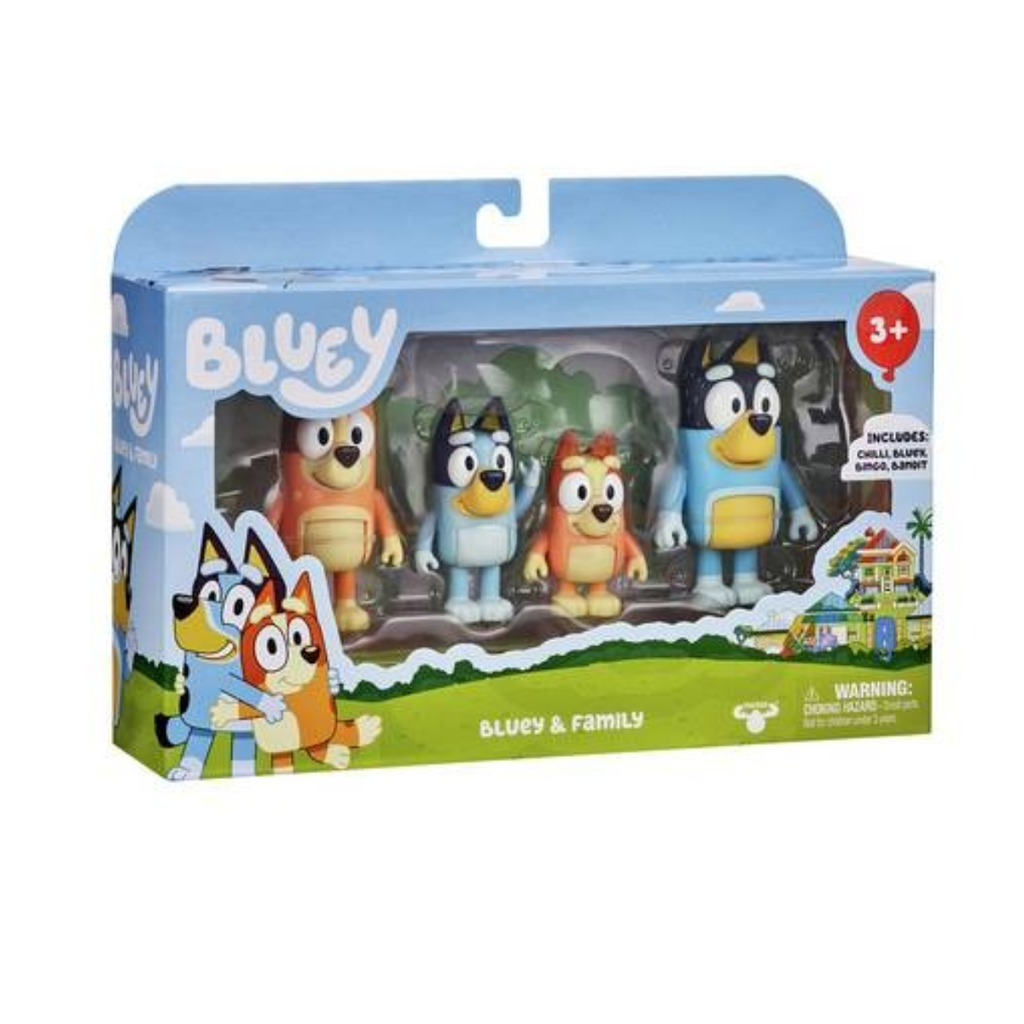 BLUEY S3 Figure 4 pck Bluey &amp; Family
