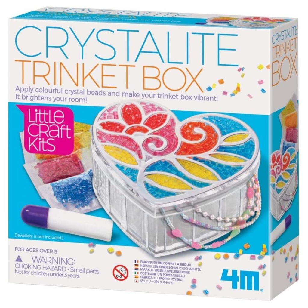 4M Little Craft Crystalite Trinket Box