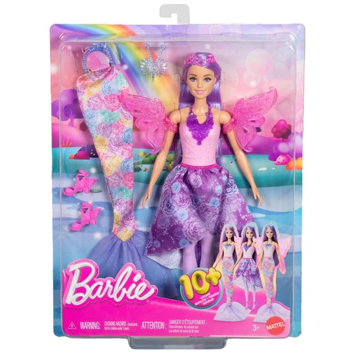 Barbie Doll Fantasy Fashion Pack with 8 Accessories