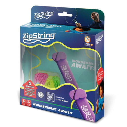 ZipString Clear Package Vivacious Violet Rope Launcher