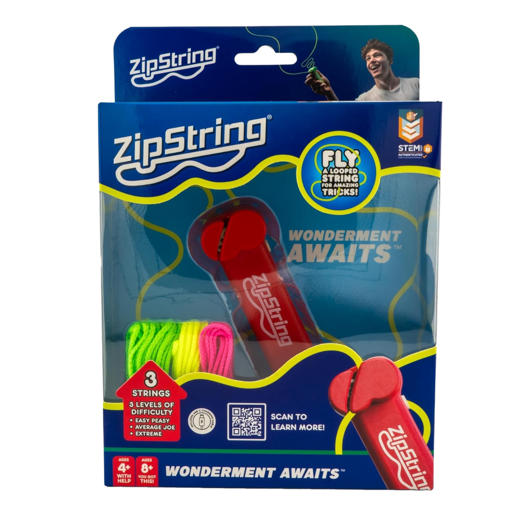 ZipString Clear Package Red Rope Launcher