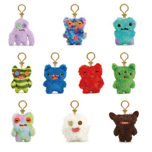 FUGGLER CLIP-ON KEY RINGS 5&quot; S3 ( Assorted )
