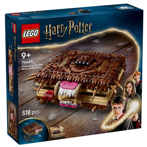 LEGO 76449 Harry Potter Chomping Monster Book of Monsters