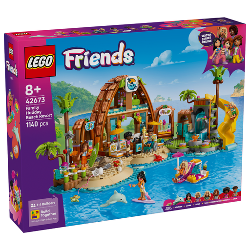 LEGO 42673 Friends Family Vacation Beach Resort