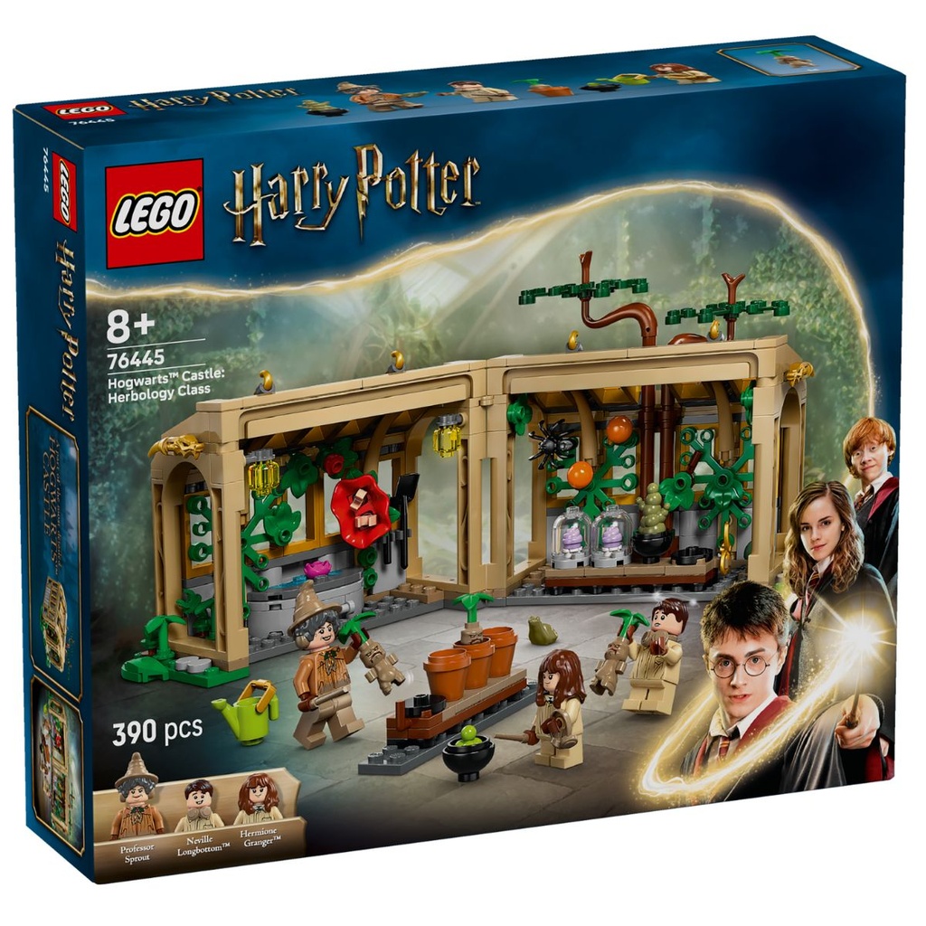 LEGO 76445 Harry Potter Hogwarts Castle Herbology Class