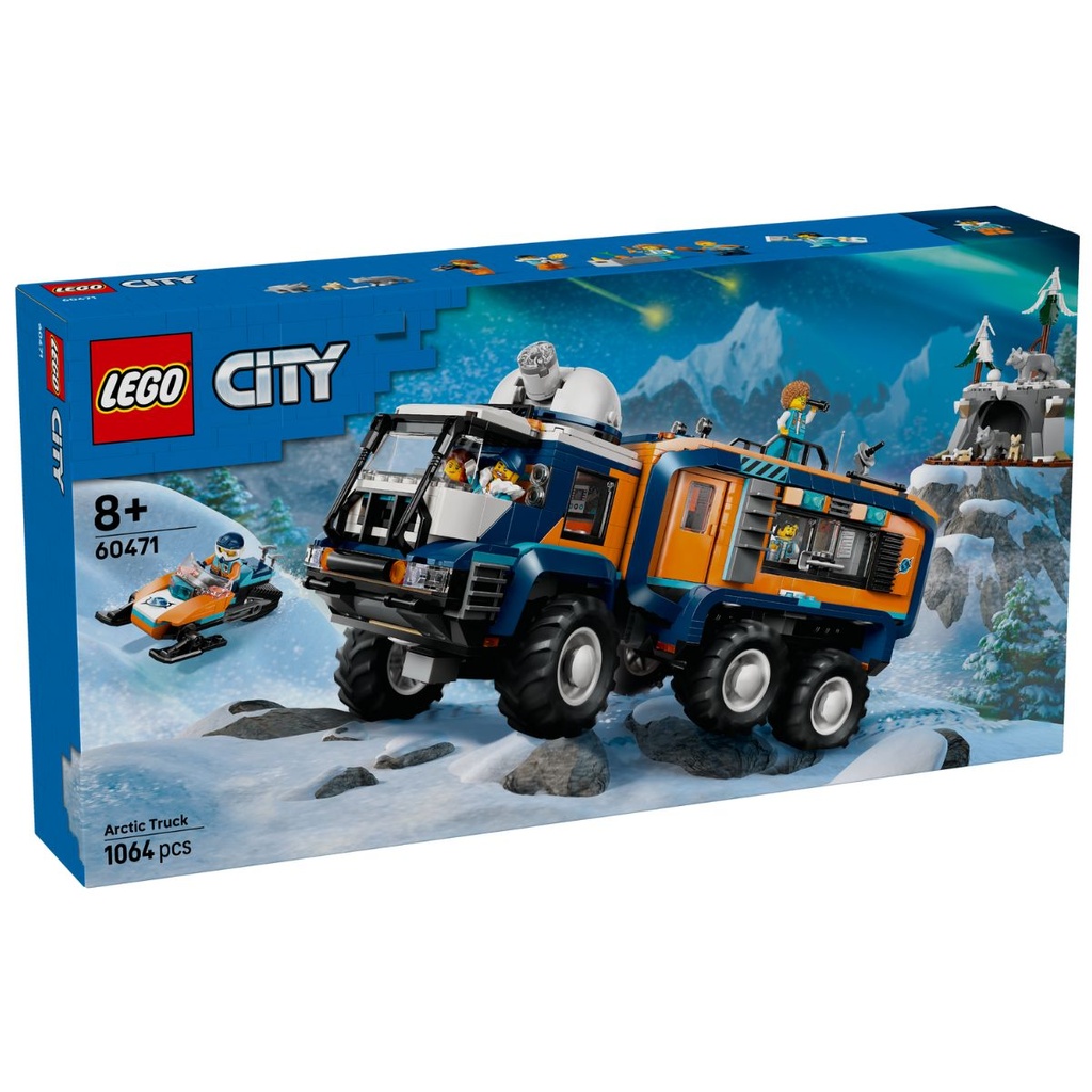 LEGO 60471 City Arctic Explorer Science Lab Truck