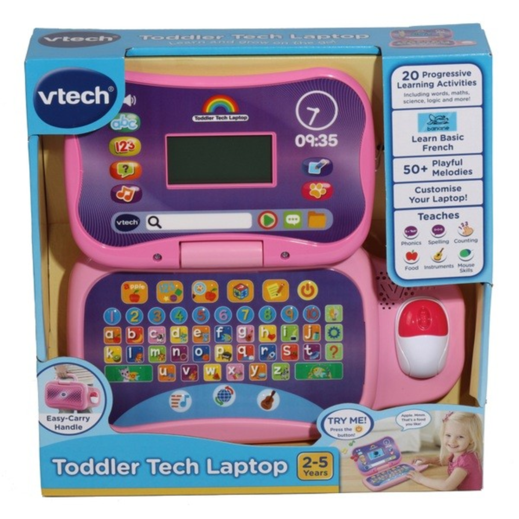 Vtech Toddler Tech Laptop Pink