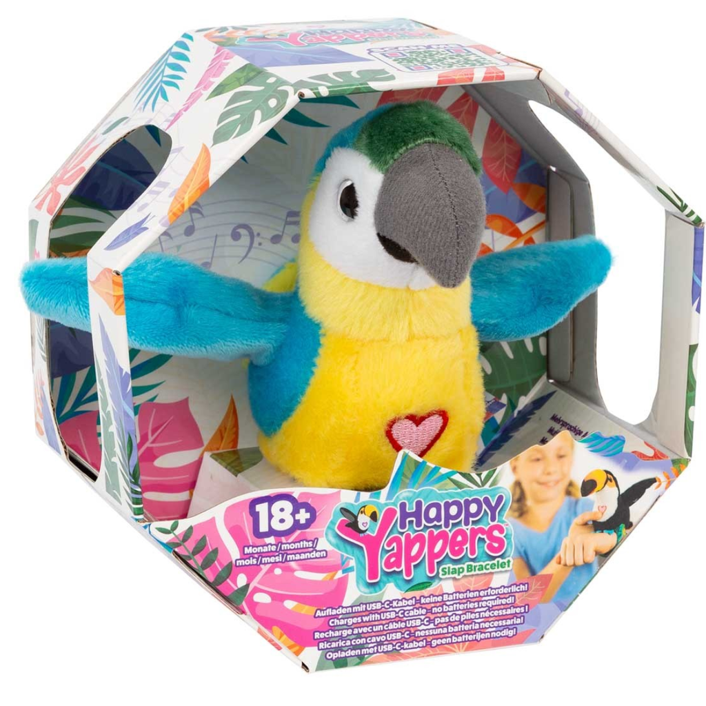Happy Nappers Yappers Blue Parrot