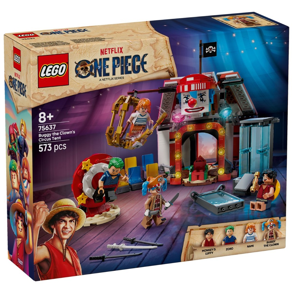 LEGO 75637 ONE PIECE Buggy the Clown’s Circus Tent