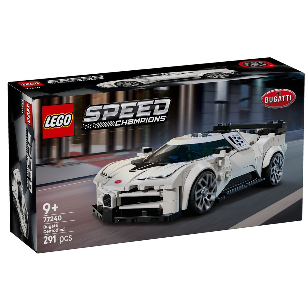 LEGO 77240 Speed Champions Bugatti Centodieci Hyper Sports Car