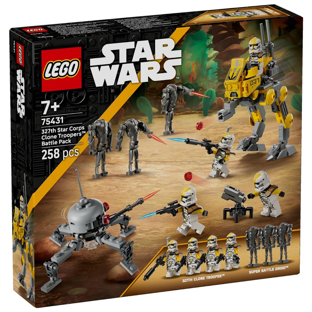 LEGO 75431 Star Wars 327th Star Corps Clone Troopers Battle Pack