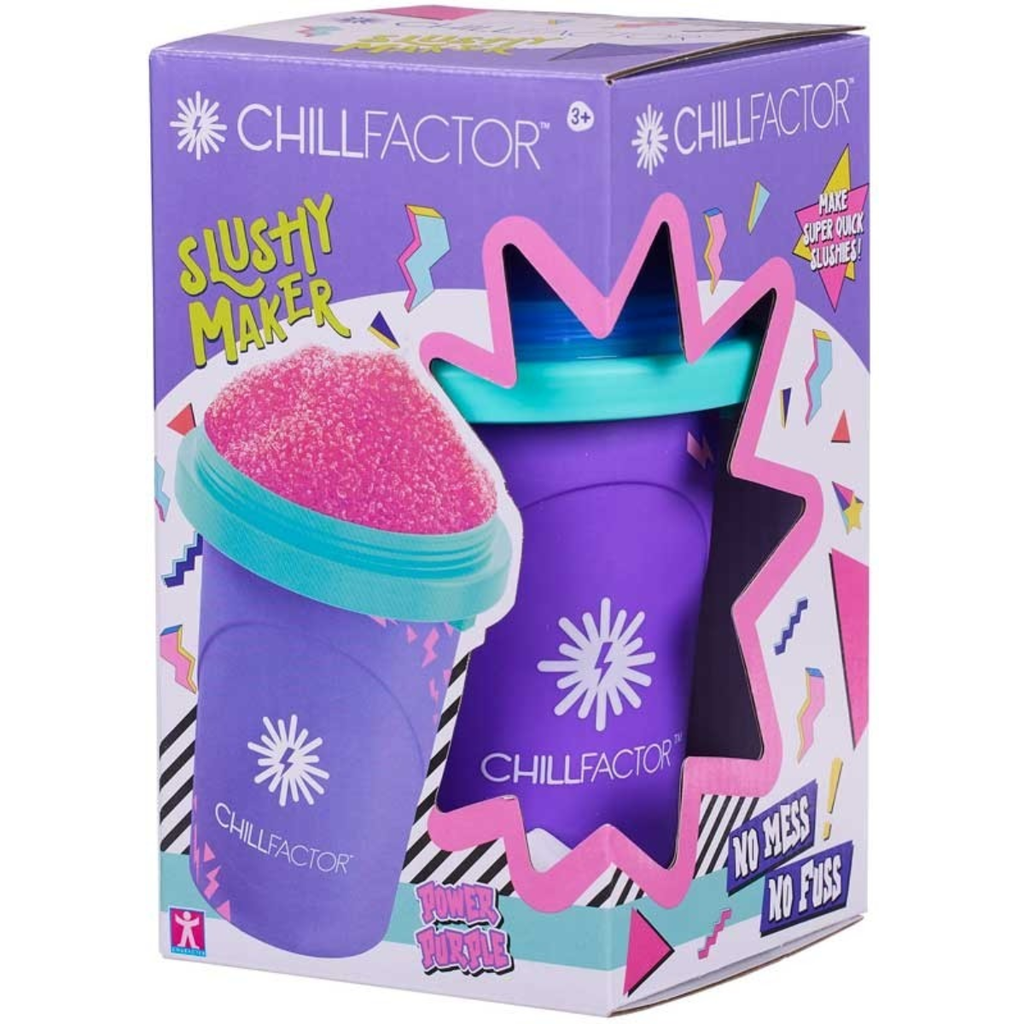 Chill Factor Slushy Maker Colour Shock Purple Power