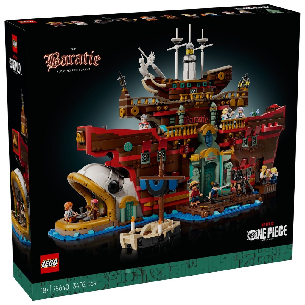 LEGO 75640 ONE PIECE The Baratie Floating Restaurant