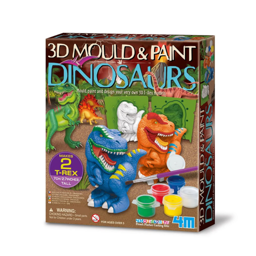 4M Mould n Paint 3D Dinosaurs