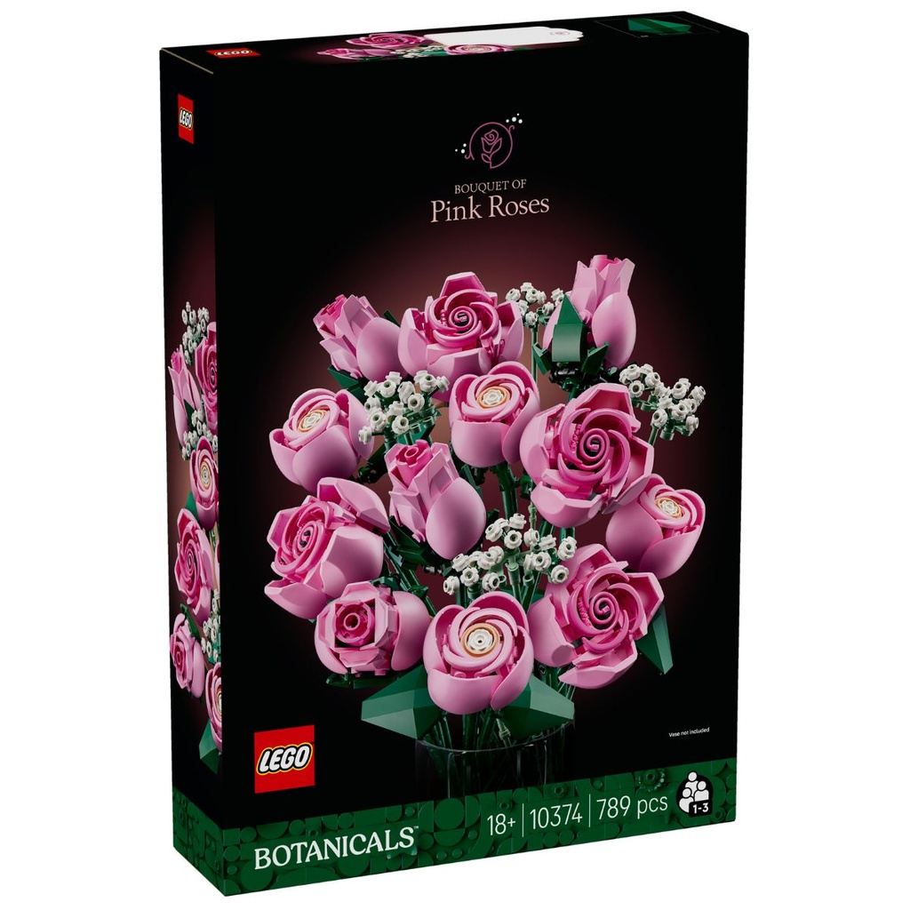 LEGO 10374 Botanicals Bouquet of Pink Roses