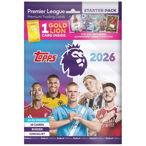 Topps Match Attax Premier League 2026 Starter Pack