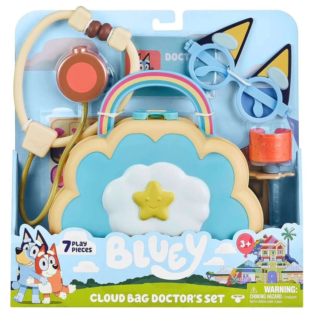 Bluey Cloud Bag Doctor Set