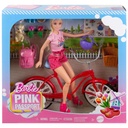 Barbie Pink Passport Holland Doll n Bike Playset