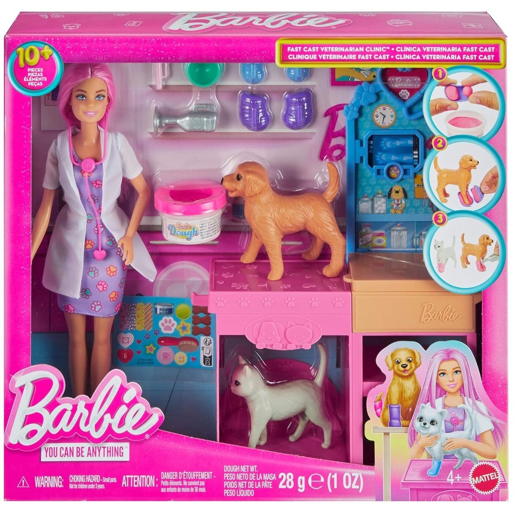Barbie Career Pet Vet Playset