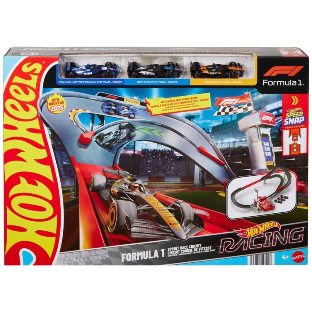 Hot Wheels Racing Formula 1 Sprint Race Circuit Track Set
