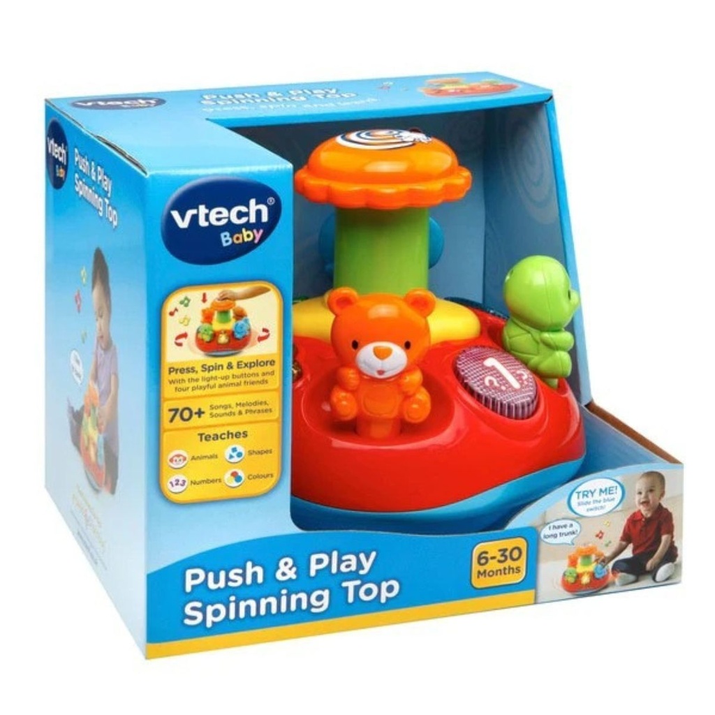Vtech Push N Play Spinning Top