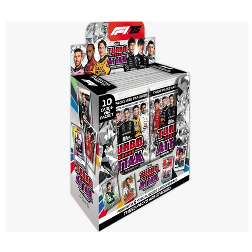 Topps Turbo Attax Formula 1 F1 2025 Sealed Booster Box