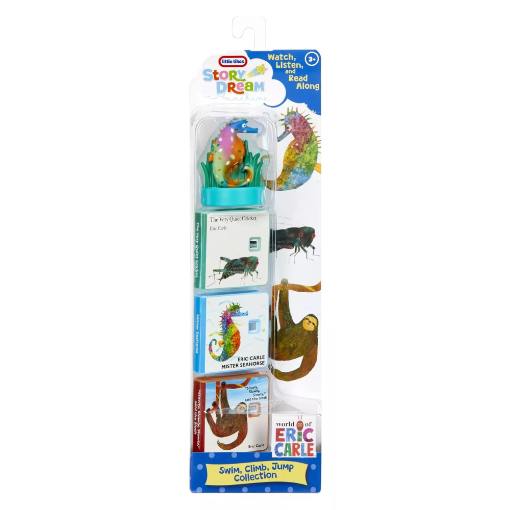 Little Tikes Story Dream Machine Eric Carle Swim, Climb, Jump Collection