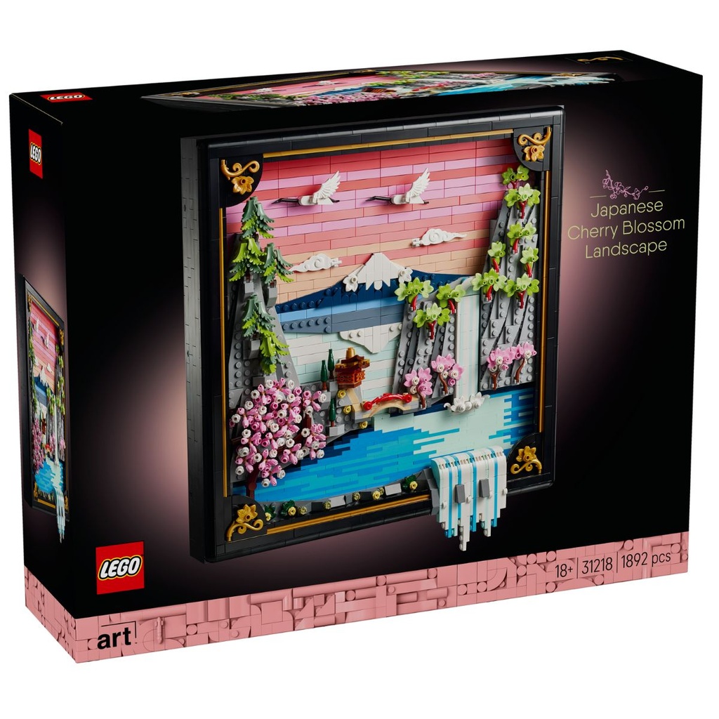 LEGO 31218 Art Japanese Cherry Blossom Landscape