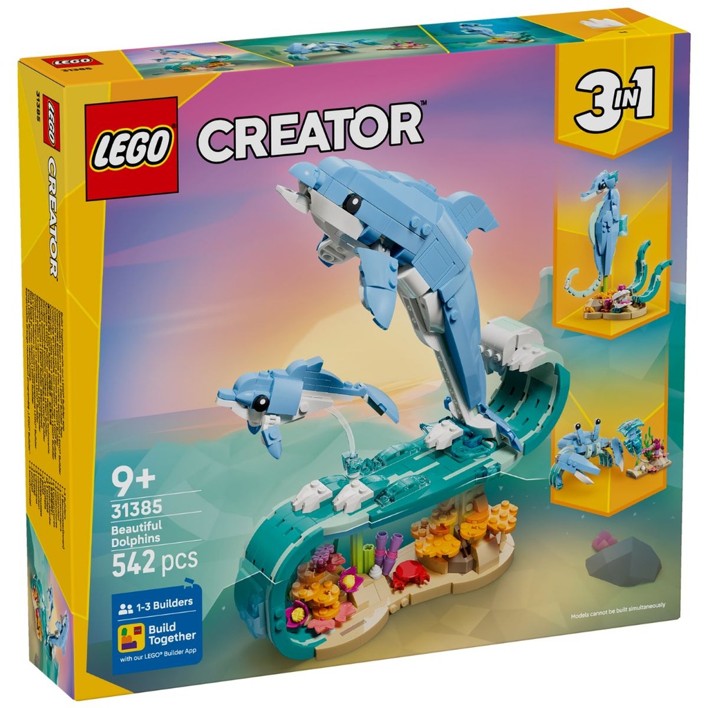 LEGO 31385 Creator Beautiful Dolphins