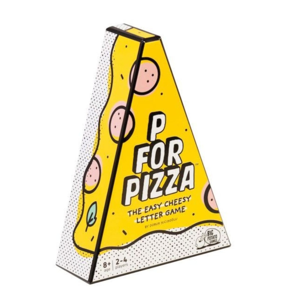 P For Pizza The Easy Cheesy Letter Game