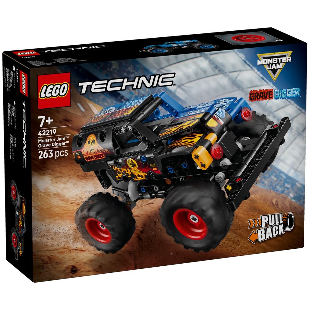 LEGO 42219 Technic Monster Jam Grave Digger Fire and Ice