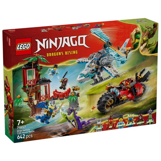 LEGO 71857 NINJAGO Ninja Vehicle Tree House Battle