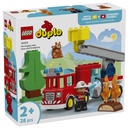 LEGO 10473 DUPLO Fire Truck with Hose and Firefighter