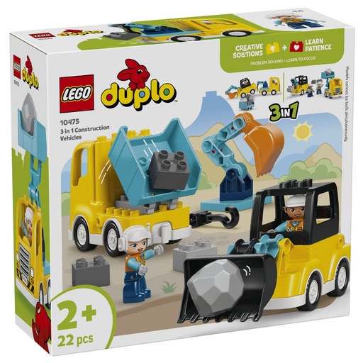 LEGO 10475 DUPLO 3 in 1 Construction Vehicles