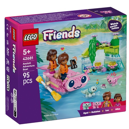 LEGO 42681 Friends Axolotl Adventure Boat