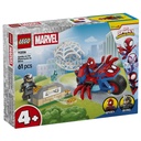 LEGO 11206 Marvel Spidey And His Amazing Friends Spidey on his Motorcycle vs. Rhino