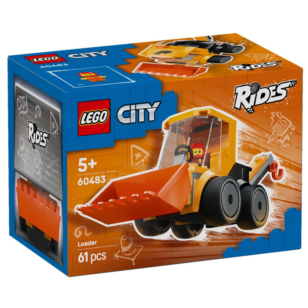 LEGO 60483 City Rides Construction Loader