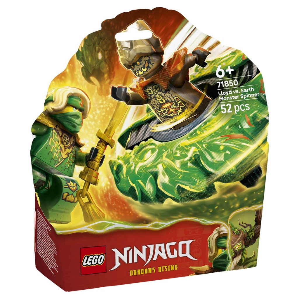 LEGO 71850 NINJAGO Lloyd vs. Earth Monster Spinner