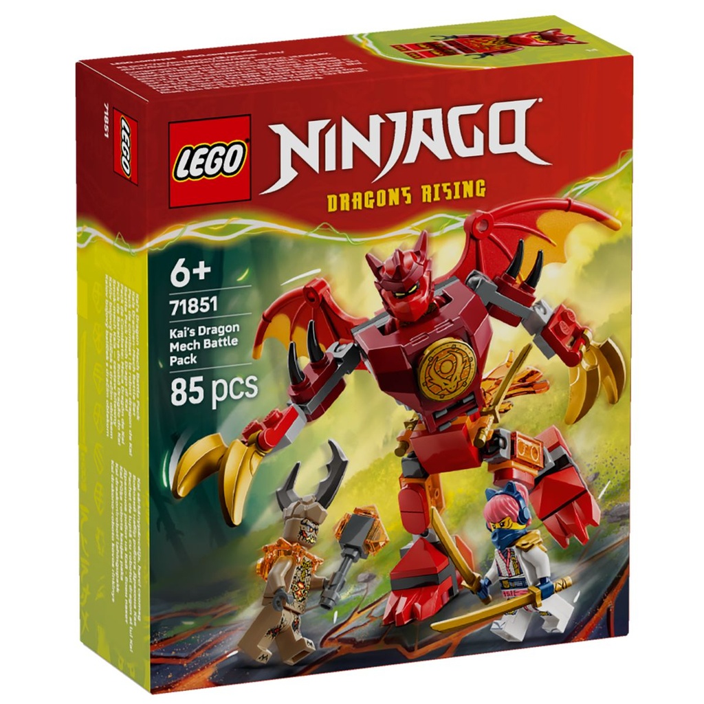 LEGO 71851 NINJAGO Kai’s Dragon Mech Battle Pack