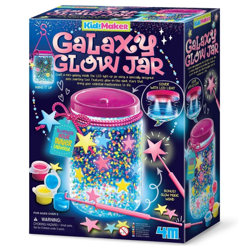 4M Galaxy Glow Jar