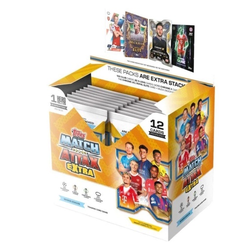 Topps Match Attax EXTRA 2025/26 Sealed Booster Box
